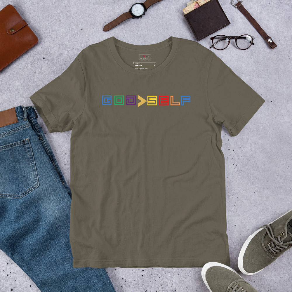 "God > Self" Tee