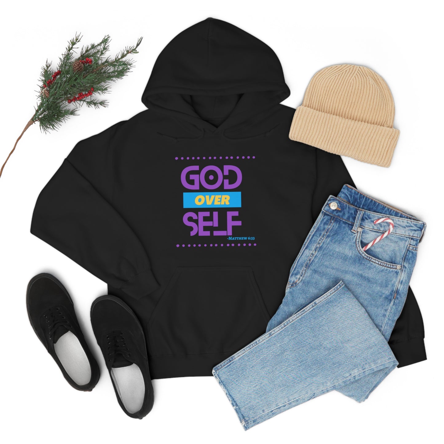 "God over Self" Hoodie