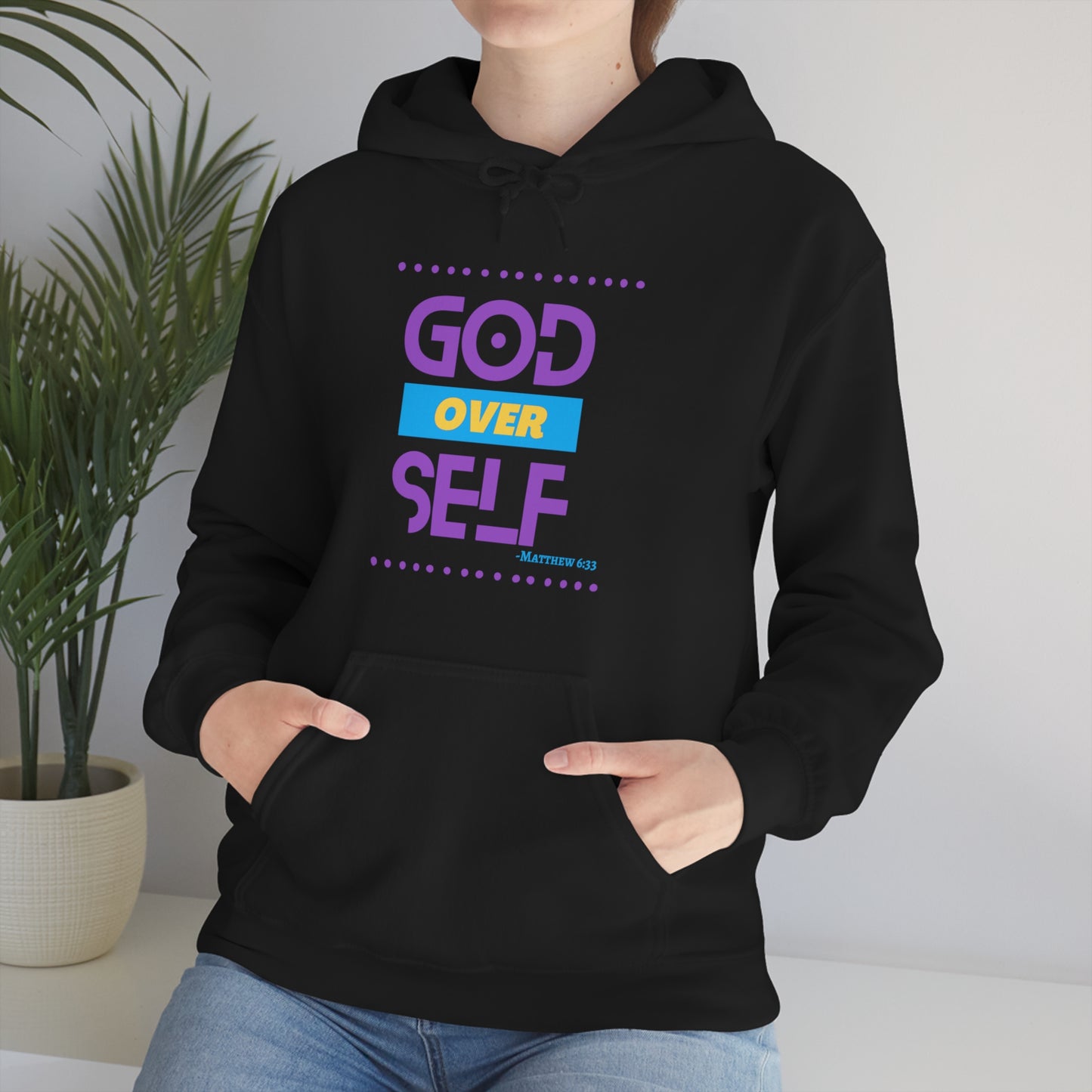 "God over Self" Hoodie