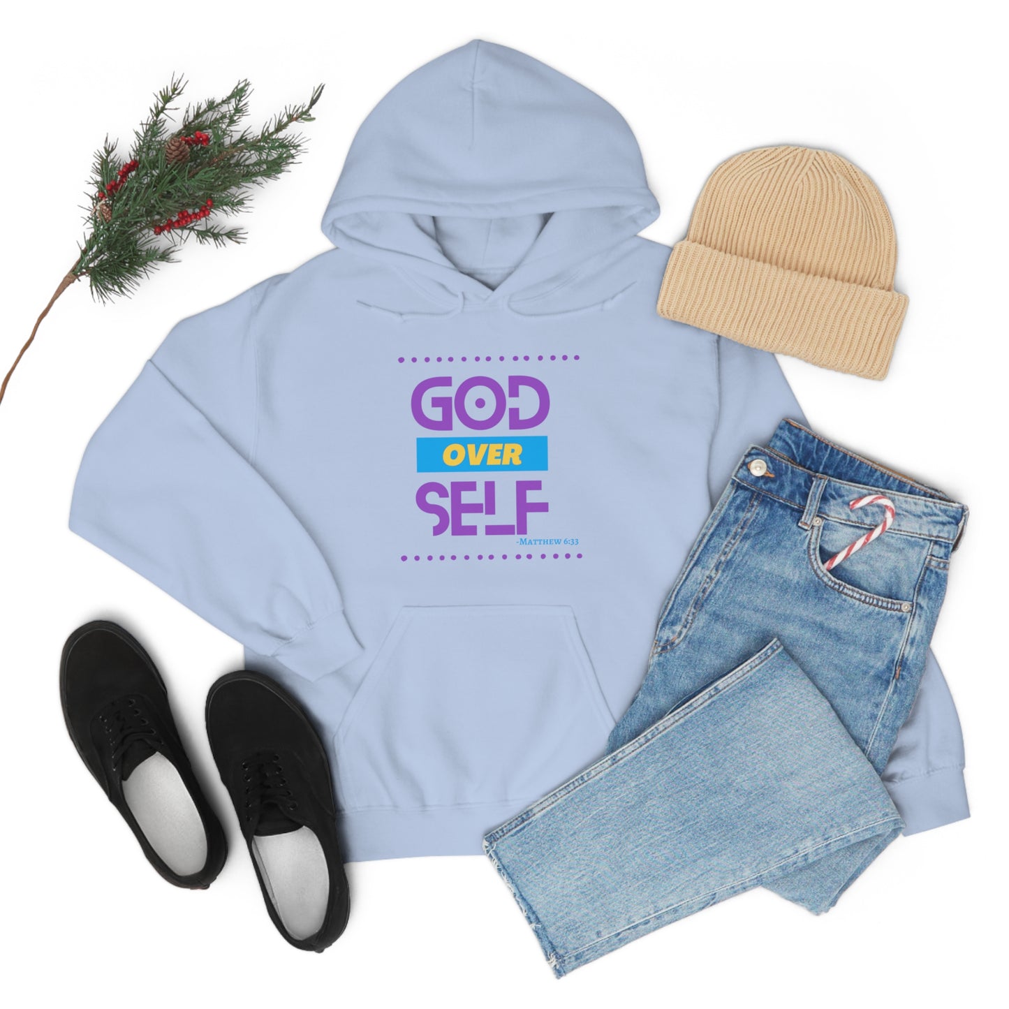 "God over Self" Hoodie