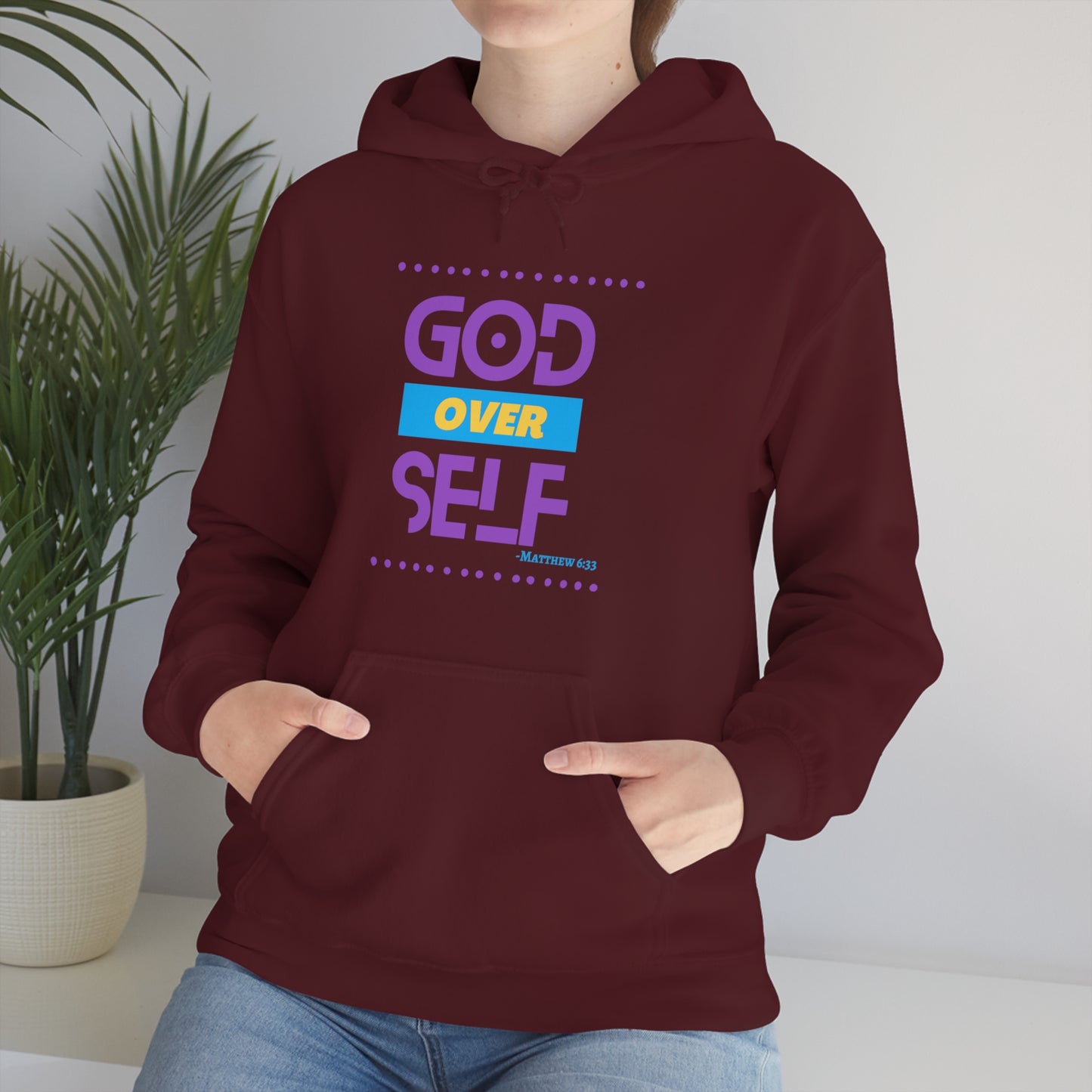 "God over Self" Hoodie